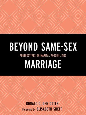 cover image of Beyond Same-Sex Marriage